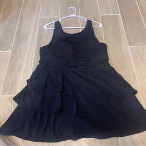 Joylab Ruffle Athletic Black Dress
